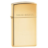 ZIPPO #1654 SLIM GOLD LIGHTER