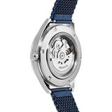 BERING 16743-307 AUTOMATIC BLUE DIAL AND MILANESE BRACELET MEN'S WATCH