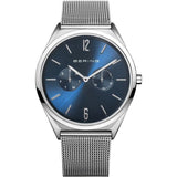 BERING 17140-007 BLUE ULTRA SLIM UNISEX WATCH
