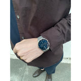 BERING 17140-007 BLUE ULTRA SLIM UNISEX WATCH