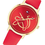 TOMMY HILFIGER 1720012 RED WOMEN'S WATCH