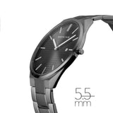 Bering Ultra Sim Black Dial And Stainless Steel Strap Men Watch 17240-777
