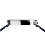 Bering Pebble Blue Dial Mesh Strap Women Watch 18034-307