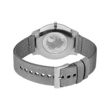 Bering Ultra Slim Gray Dial And Nato Strap Men Watch 18342-577