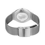 Bering Ultra Sim White Dial Silver Milanese Strap Women Watch 18440-004