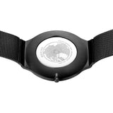 Bering Ultra Slim Blue Dial Black Milanese Strap Women Watch 18440-227