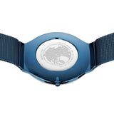 Bering Ultra Slim Blue Dial Milanese Strap Women Watch 18440-397