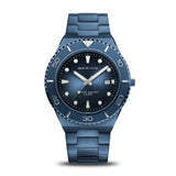 Bering Classic Blue Dial Stainless Steel Strap Men Watch 18940-797