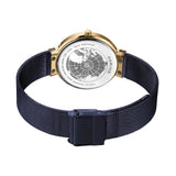 BERING 19031-929 CLASSIC MULTICOLOR DIAL PURPLE MILANESE BRACELET WOMEN'S WATCH
