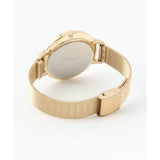 SARA MILLER CHELSEA PINK DIAL GOLD MESH STRAP WOMEN'S WATCH SA4000