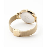 SARA MILLER CHELSEA SA4002 GREEN BIRD GOLD MESH STRAP WOMEN'S WATCH