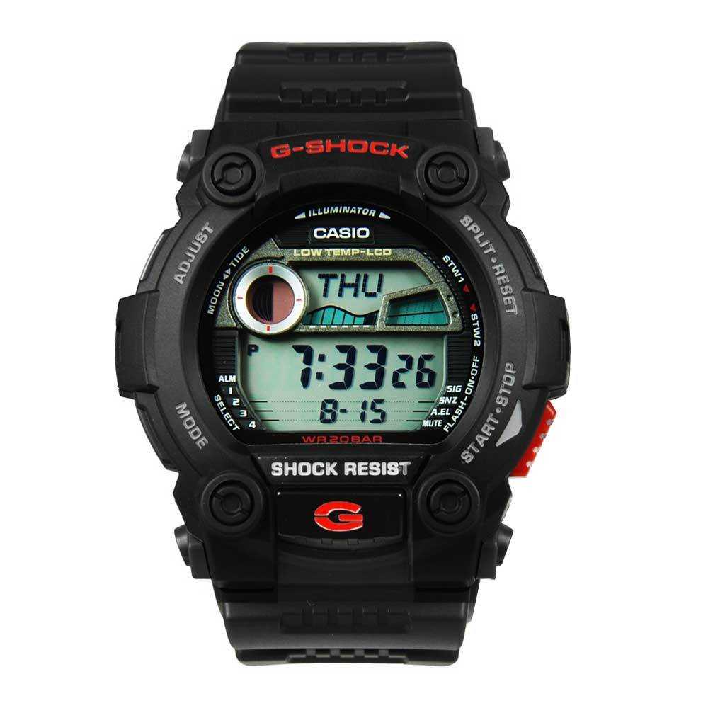 CASIO G-SHOCK G-7900-1DR DIGITAL QUARTZ BLACK RESIN MEN'S WATCH - H2 Hub Watches