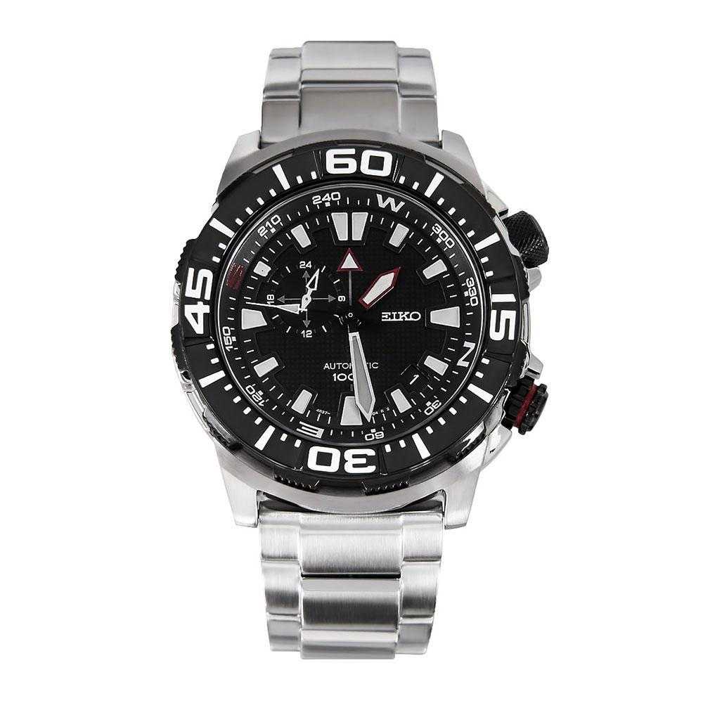 SEIKO GENERAL SUPERIOR SSA049K1 AUTOMATIC STAINLESS STEEL MEN'S SILVER WATCH - H2 Hub Watches