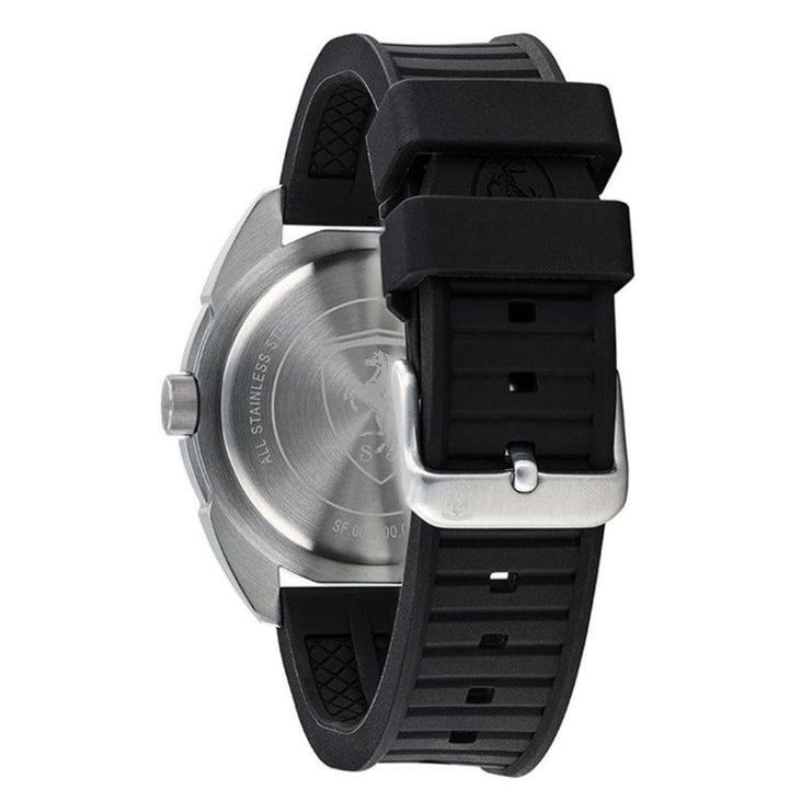FERRARI FORZA 0830546 BLACK SILICONE STRAP MEN'S WATCH - H2 Hub Watches