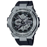 CASIO G-SHOCK GST-410-1ADR DIGITAL QUARTZ SILVER STAINLESS STEEL BLACK RESIN MEN'S WATCH