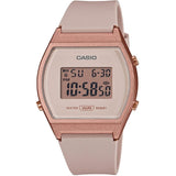 CASIO GENERAL LW-204-4ADF PINK SILICON STRAP WOMEN'S WATCH