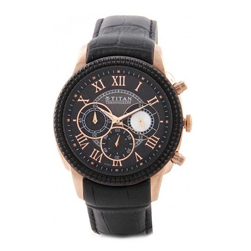 TITAN ORION CHRONOGRAPH 1489KL01 MEN'S WATCH - H2 Hub Watches