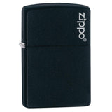 CLASSIC BLACK MATTE WITH ZIPPO LOGO LIGHTER #218
