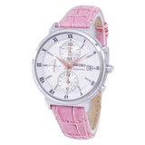SEIKO GENERAL SNDV35P1 CHRONOGRAPH LEATHER STRAP LADIES WATCH