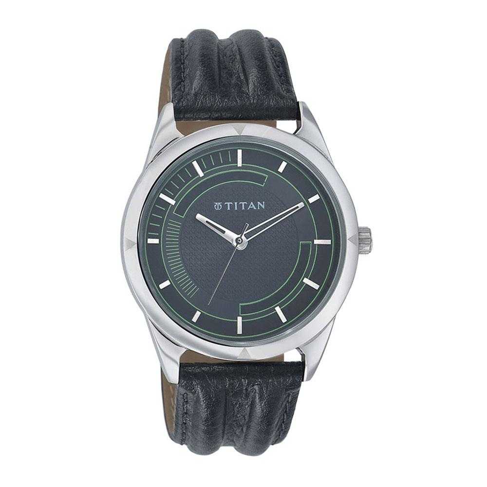 TITAN TAGGED ANALOG QUARTZ 1590SL02 MEN'S WATCH - H2 Hub Watches