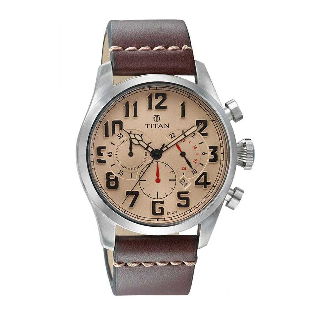 TITAN CHRONOGRAPH 9477SL02 MEN'S WATCH - H2 Hub Watches