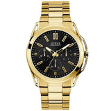 GUESS VERTE STAINLESS STEEL GOLD PLATED W1176G3 MEN'S WATCH