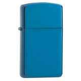 ZIPPO SLIM BLUE DESIGN LIGHTER #20494