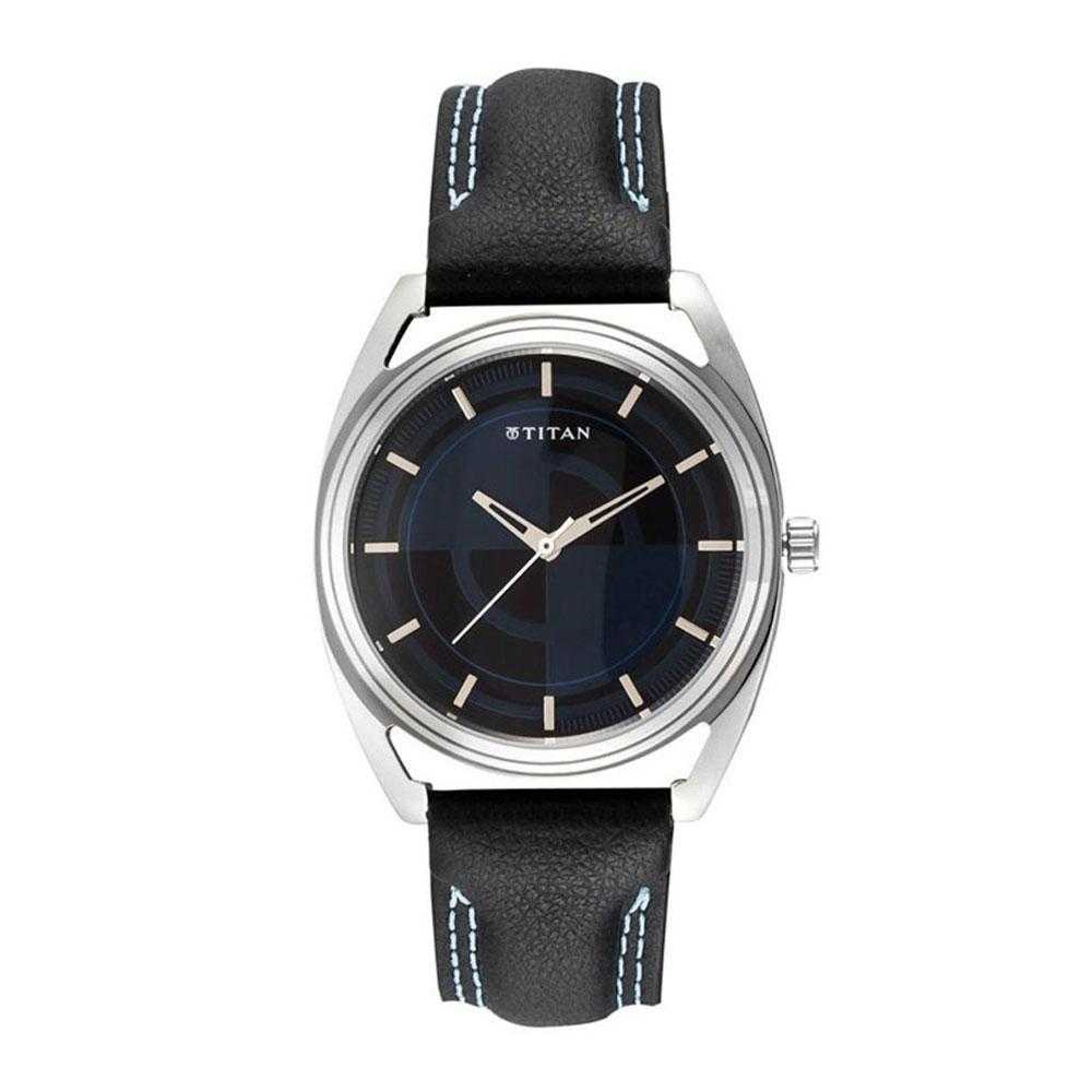 TITAN TAGGED ANALOG QUARTZ 1589SL02 MEN'S WATCH - H2 Hub Watches