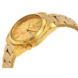 Seiko 5 Gold Dial Stainless Steel Strap Men's Watch SNKL48K1