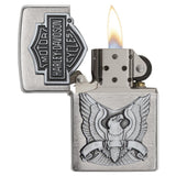 ZIPPO #200HD/H284 SILVER