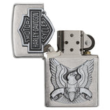 ZIPPO #200HD/H284 SILVER