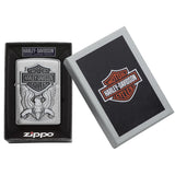 ZIPPO #200HD/H284 SILVER
