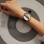 ARIES GOLD CUSTOMISED GOLD STAINLESS STEEL WATCH - KANCHIONG SPIDER WHITE UNISEX LEATHER STRAP WATCH - H2 Hub Watches