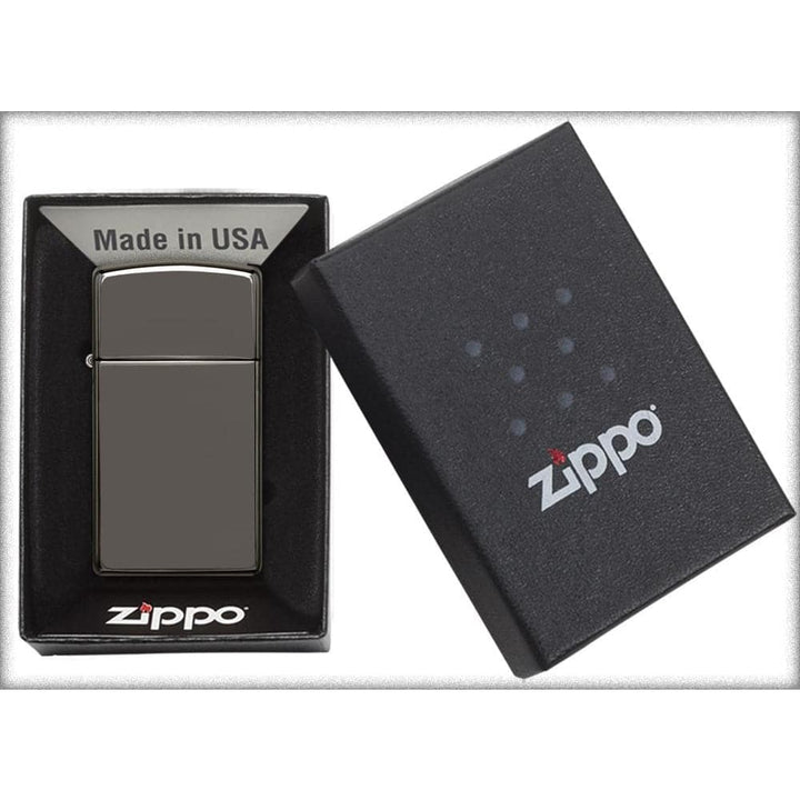 ZIPPO SLIM BLACK ICE LIGHTER 20492 H2 Hub