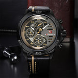 NAVIFORCE NF9110 B/Y/BN MEN'S CHRONOGRAPH WATCH