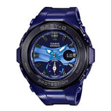 CASIO BABY-G BGA-220B-2ADR DIGITAL QUARTZ BLUE RESIN WOMEN'S WATCH - H2 Hub Watches