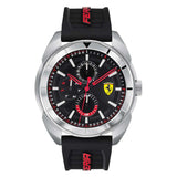 FERRARI FORZA 0830546 BLACK SILICONE STRAP MEN'S WATCH - H2 Hub Watches