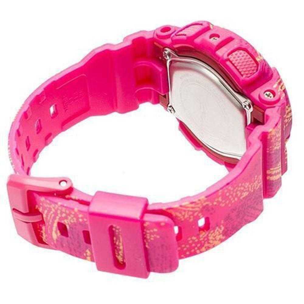 CASIO BABY-G BA-110TX-4ADR TANDEM SERIES DIGITAL QUARTZ PINK RESIN WOMEN'S WATCH - H2 Hub Watches
