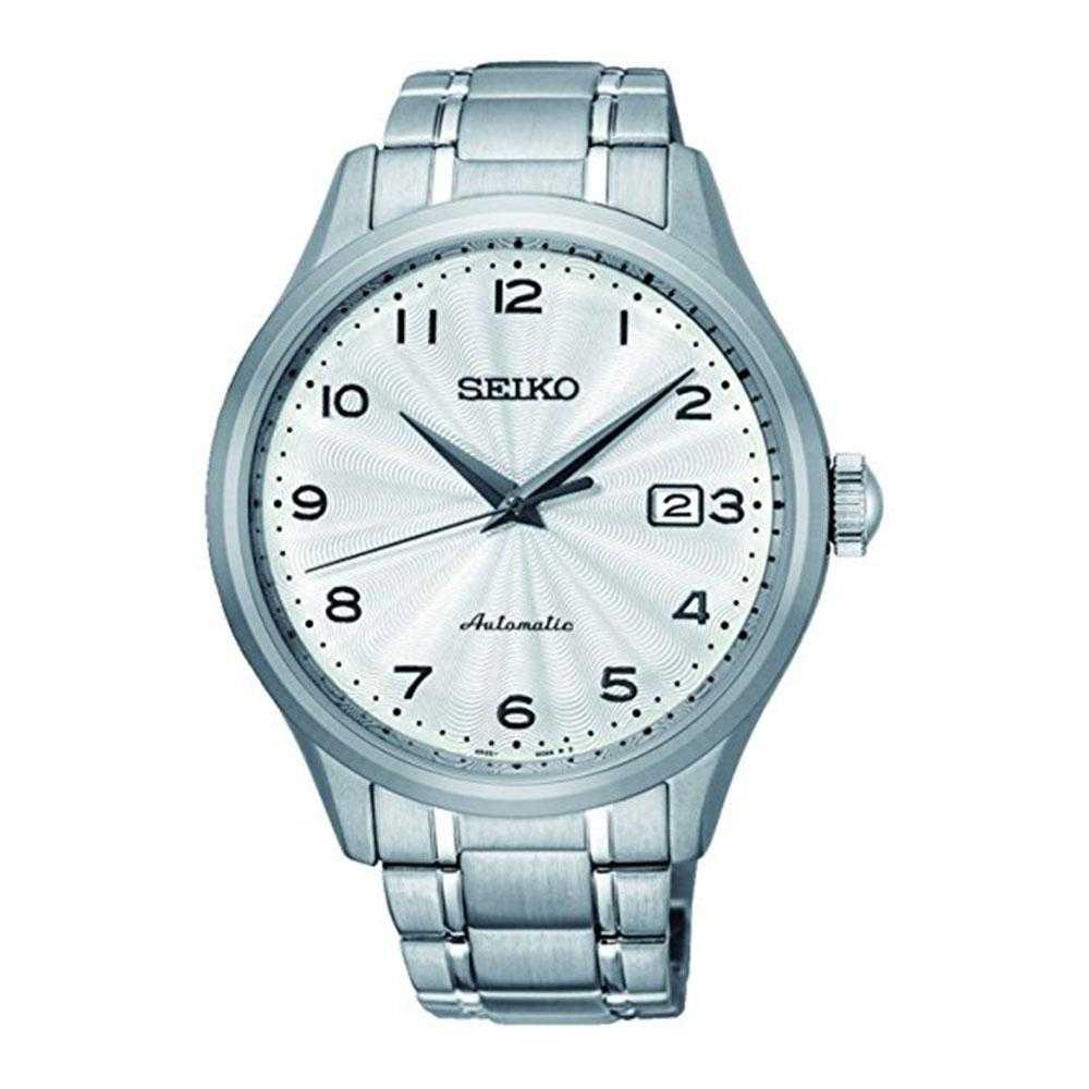 SEIKO GENERAL SRPC17K1 AUTOMATIC STAINLESS STEEL MEN'S SILVER WATCH - H2 Hub Watches