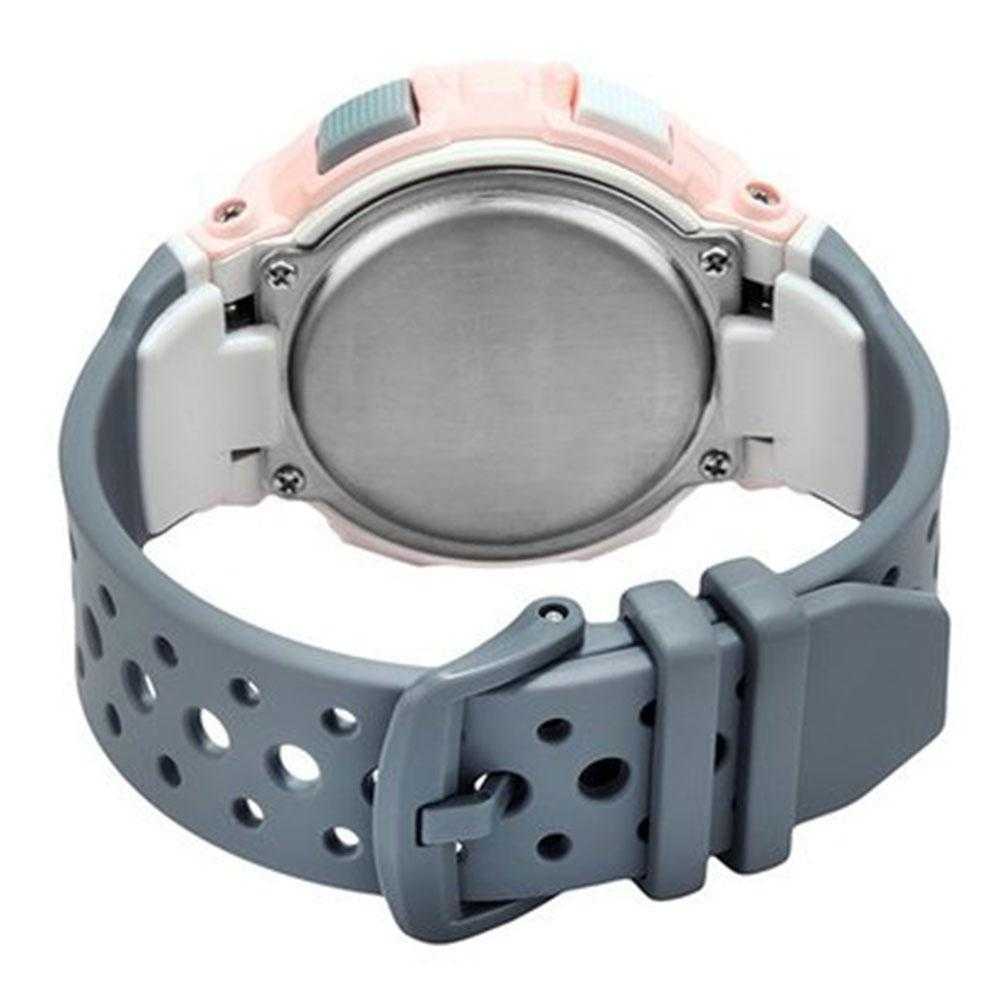CASIO BABY-G BGA-240-4A2DR RUNNING DIGITAL QUARTZ PINK GREY RESIN WOMEN'S WATCH - H2 Hub Watches