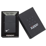ZIPPO BLACK MATT WINDPROOF LIGHTER #218PL