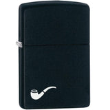ZIPPO BLACK MATT WINDPROOF LIGHTER #218PL