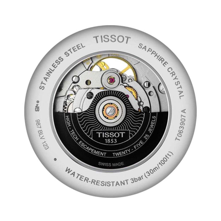 TISSOT T0639071605800 TRADITION POWERMATIC 80 OPEN HEART MEN'S WATCH - H2 Hub Watches