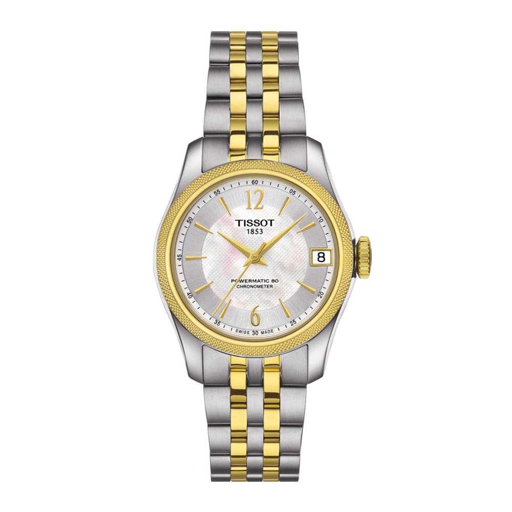 TISSOT T1082082211700 BALLADE POWERMATIC 80 COSC LADY WOMEN'S WATCH - H2 Hub Watches