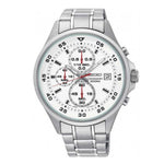 SEIKO GENERAL SKS623P1 CHRONOGRAPH STAINLESS STEEL MEN'S SILVER WATCH - H2 Hub Watches