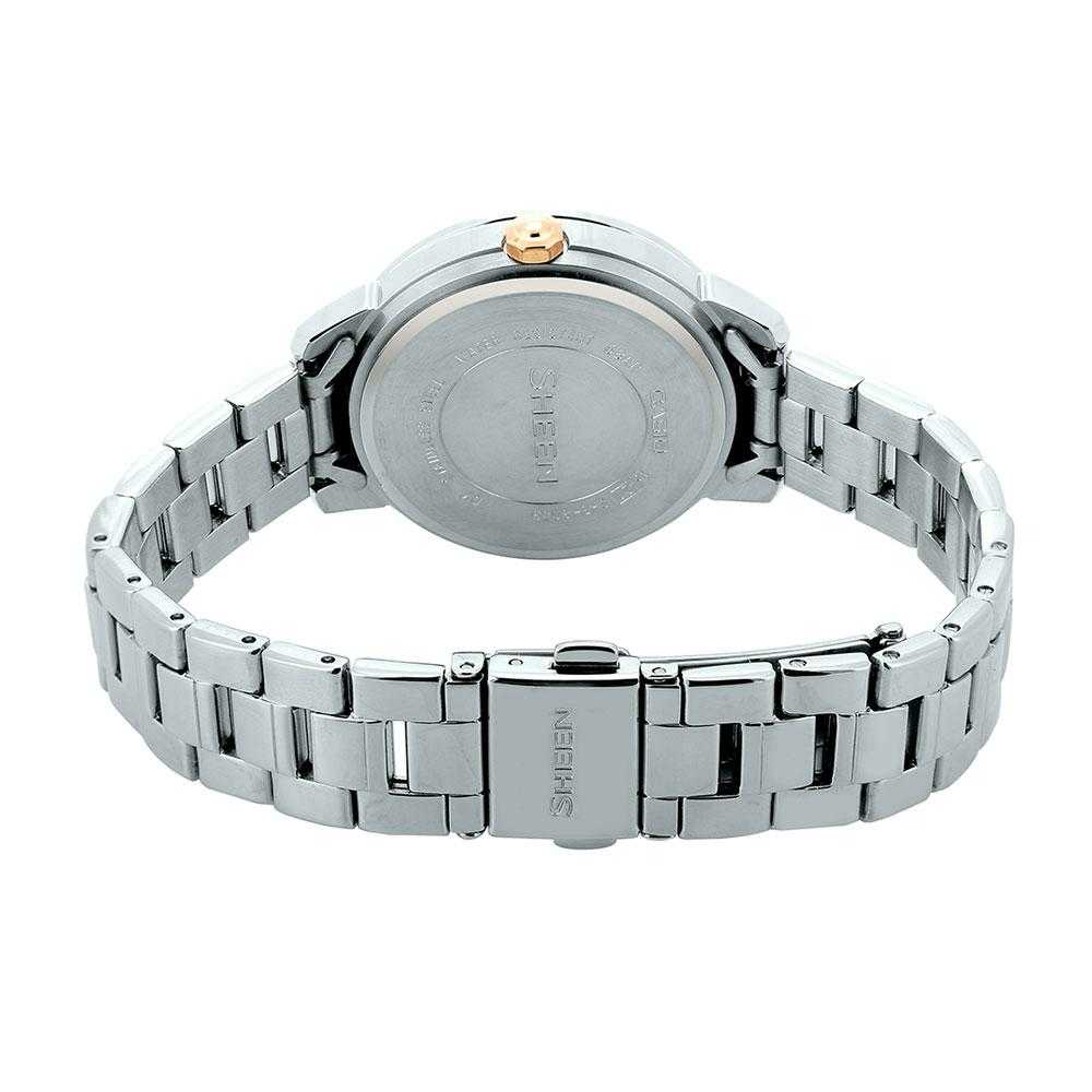 CASIO SHEEN SHE-3059D-9AUDR MULTI HAND WOMEN'S WATCH - H2 Hub Watches
