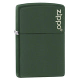 Zippo Green Matte Lighter #221ZL