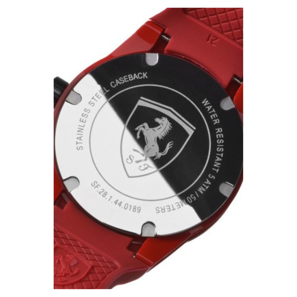 FERRARI  REDREV T SILICONE STRAP WATCH 0830258 MEN'S WATCH - H2 Hub Watches