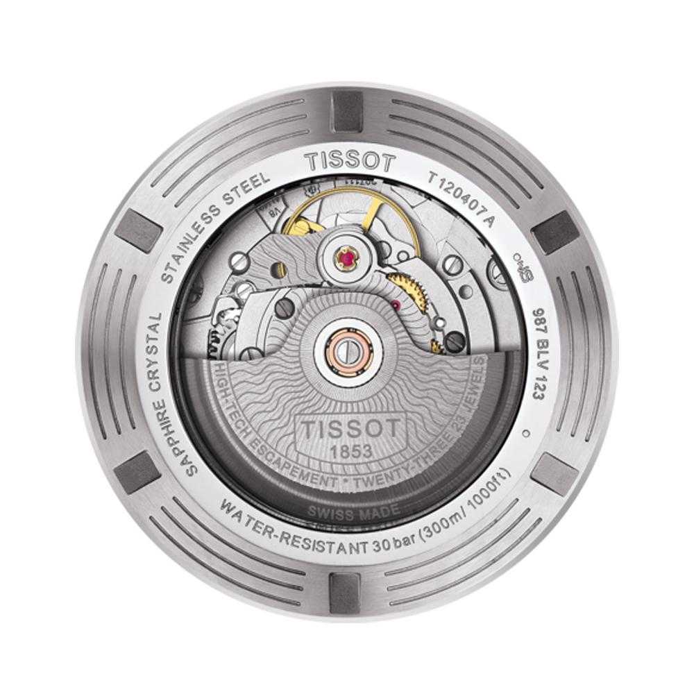 TISSOT T1204071105100 SEASTAR 1000 POWERMATIC 80 MEN'S WATCH - H2 Hub Watches
