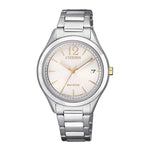 CITIZEN FE6124-85A ECO-DRIVE SILVER STAINLESS STEEL WOMEN'S WATCH - H2 Hub Watches